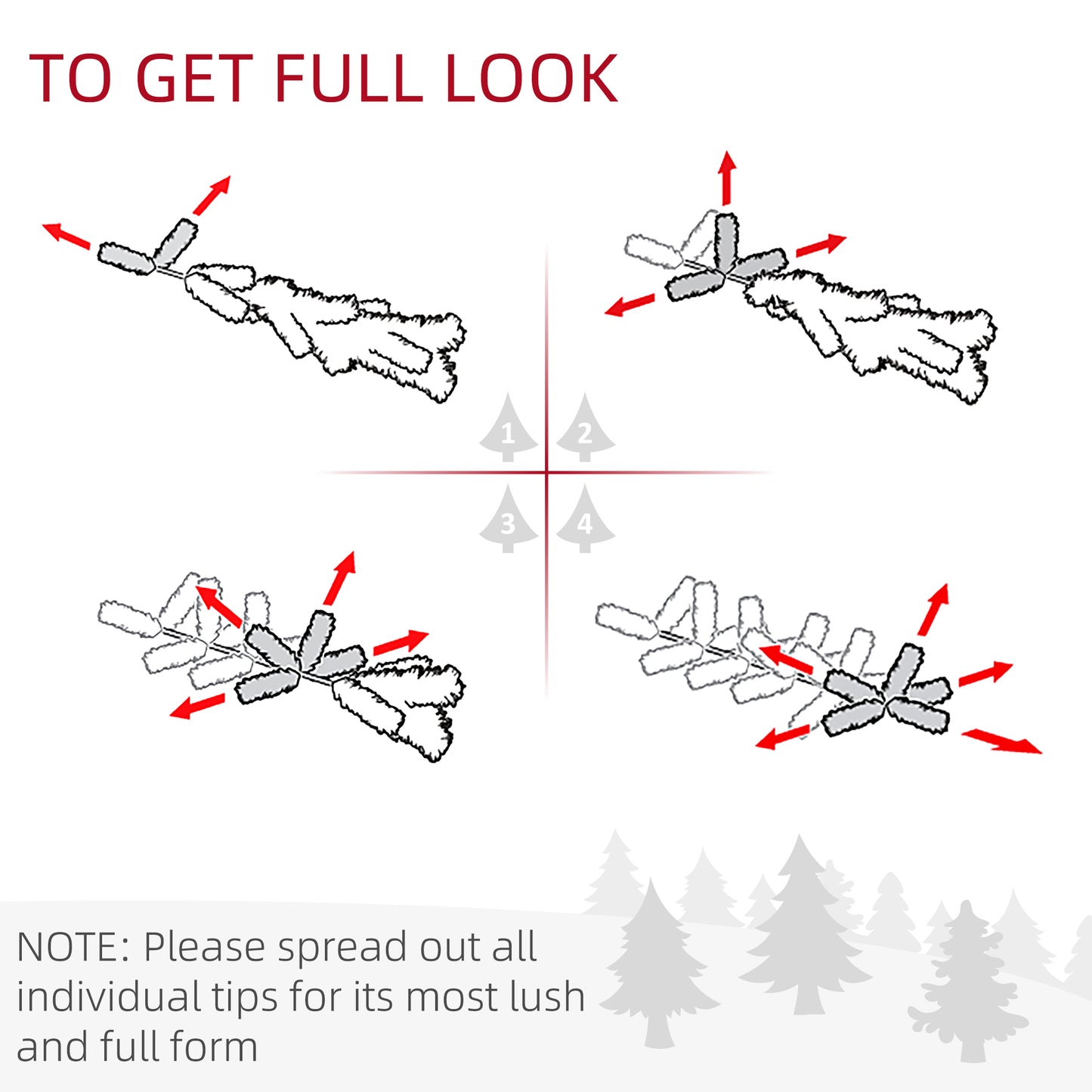 60cm Flocked Christmas Wreath with Lights Pine Cones Red Berries Green