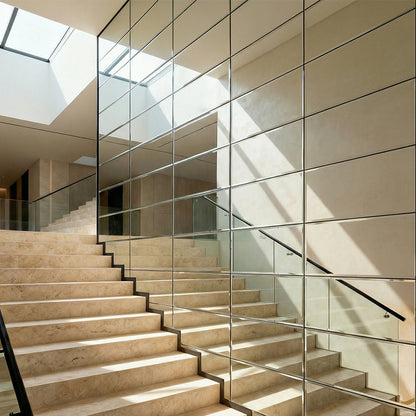 Large Mirrored Rectangle Wall Tiles Pack