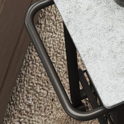 4-Tier Kitchen Island on Wheels with 4 Pull-Out Baskets, Light Grey