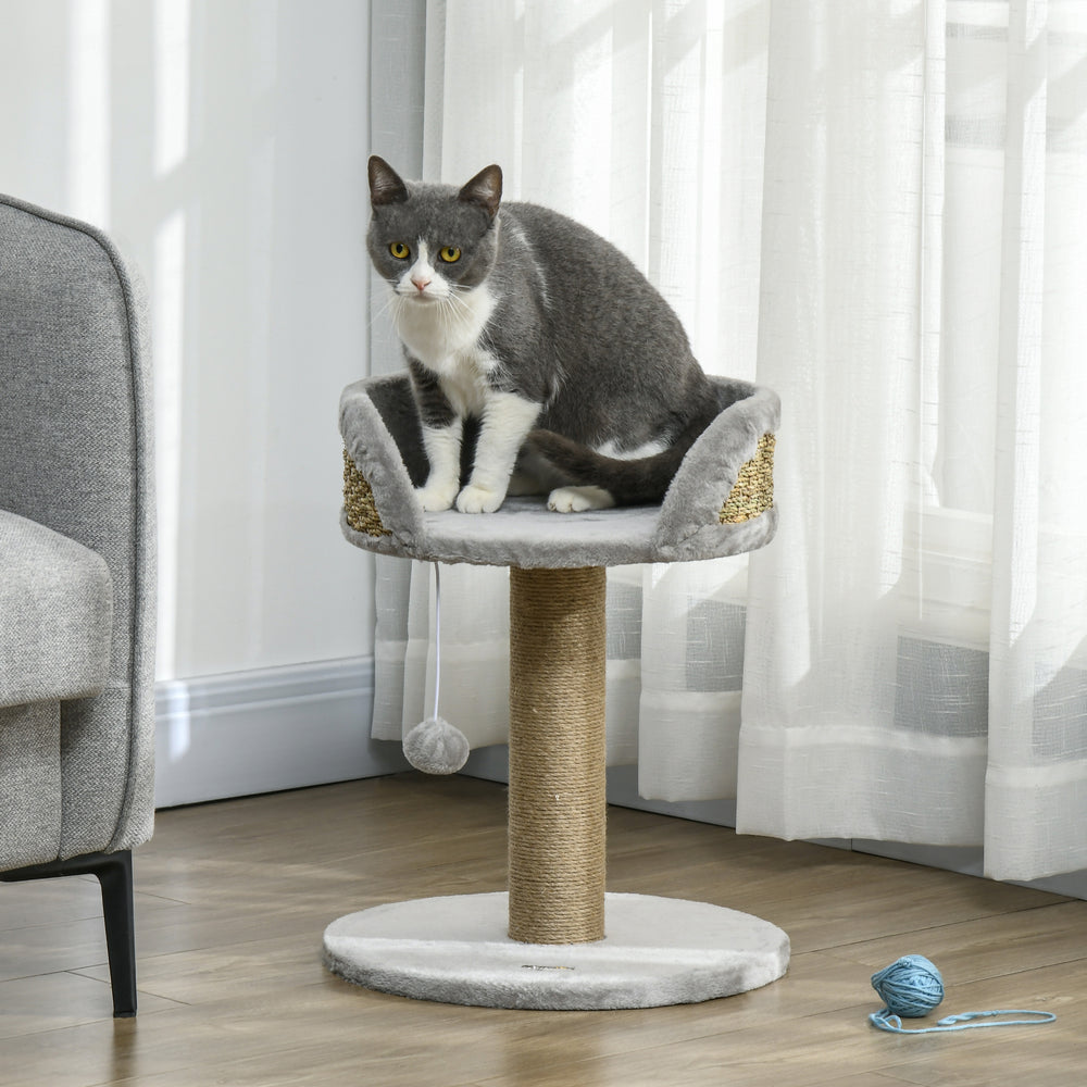 Cat Tree Tower Activity Centre with Scratching Posts Grey