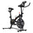 Steel Stationary Bike 8-Level Belt Driven Exercise Bike w/ LCD Monitor Black