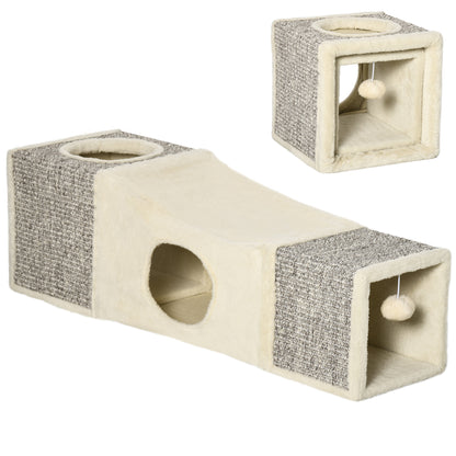 Cat Tunnel, Cat Play Tube for Indoor Kittens, Puppies, Rabbits