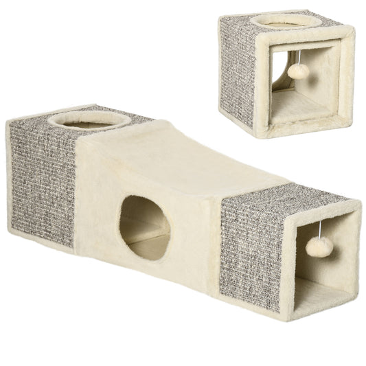 Cat Tunnel, Cat Play Tube for Indoor Kittens, Puppies, Rabbits