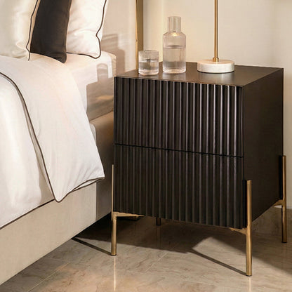 Lexington Black Bedside Table