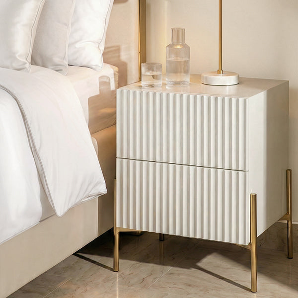 Lexington Pebble Grey Bedside Table
