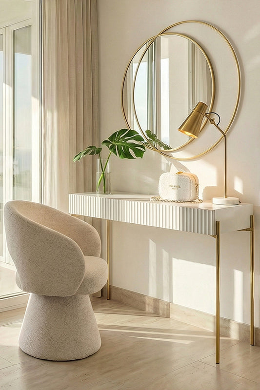 Lexington Pebble Grey  Console Table