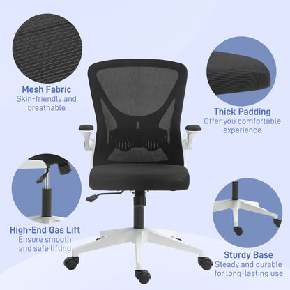 Mesh Office Chair Computer Chair with Swivel Wheels for Home Office