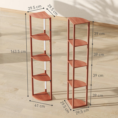 Corner Floor Lamp with Dimmable Warm White LED Light, for Living Room