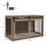 Dog Crate Furniture with Removable Cushion for Large-Sized Dogs, 100 x 60 x 63 cm, Brown