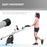 Folding Exercise Bike with Heart-Rate Sensor for Home Use, Black/Grey