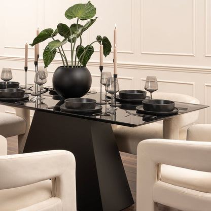 Loretta Black Dining Table