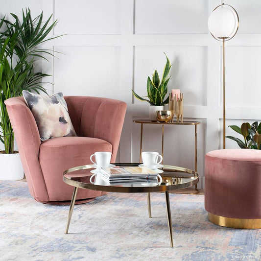 Panatella Brass Coffee Table