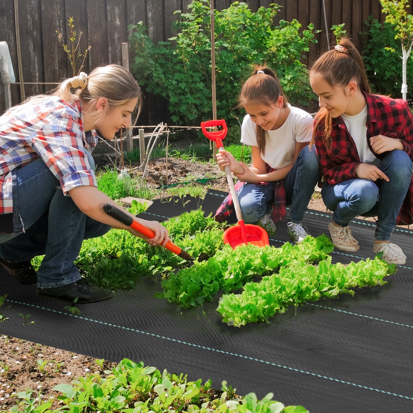 2m x 90m Weed Control Membrane, Heavy Duty Weed Barrier Fabric