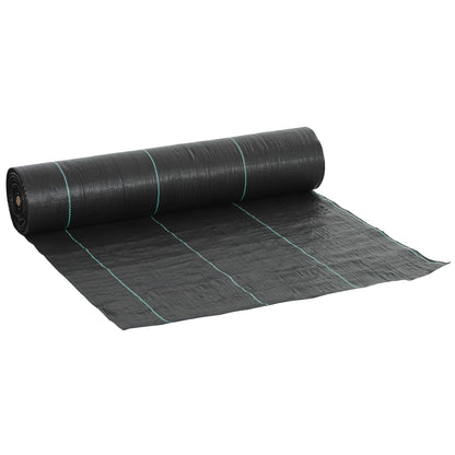 2m x 90m Weed Control Membrane, Heavy Duty Weed Barrier Fabric