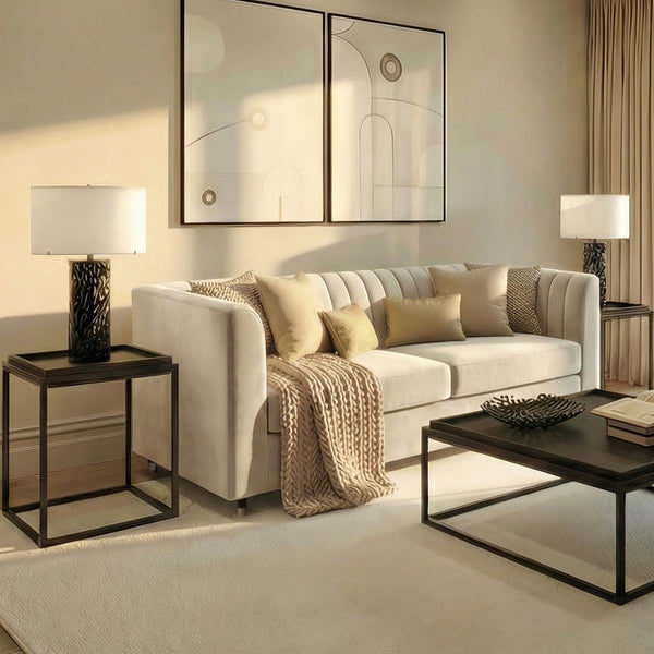 Louanna Sofa Bed - Chalk
