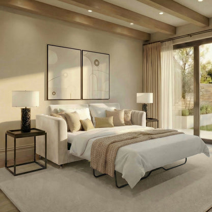 Louanna Sofa Bed - Chalk