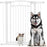 Stair Gate with Cat Door, Adjustable Width, 76-104cm and 106cm Tall