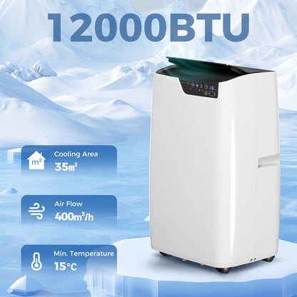 Portable Air Conditioner 12000 BTU, 4-in-1 Air Conditioning Unit