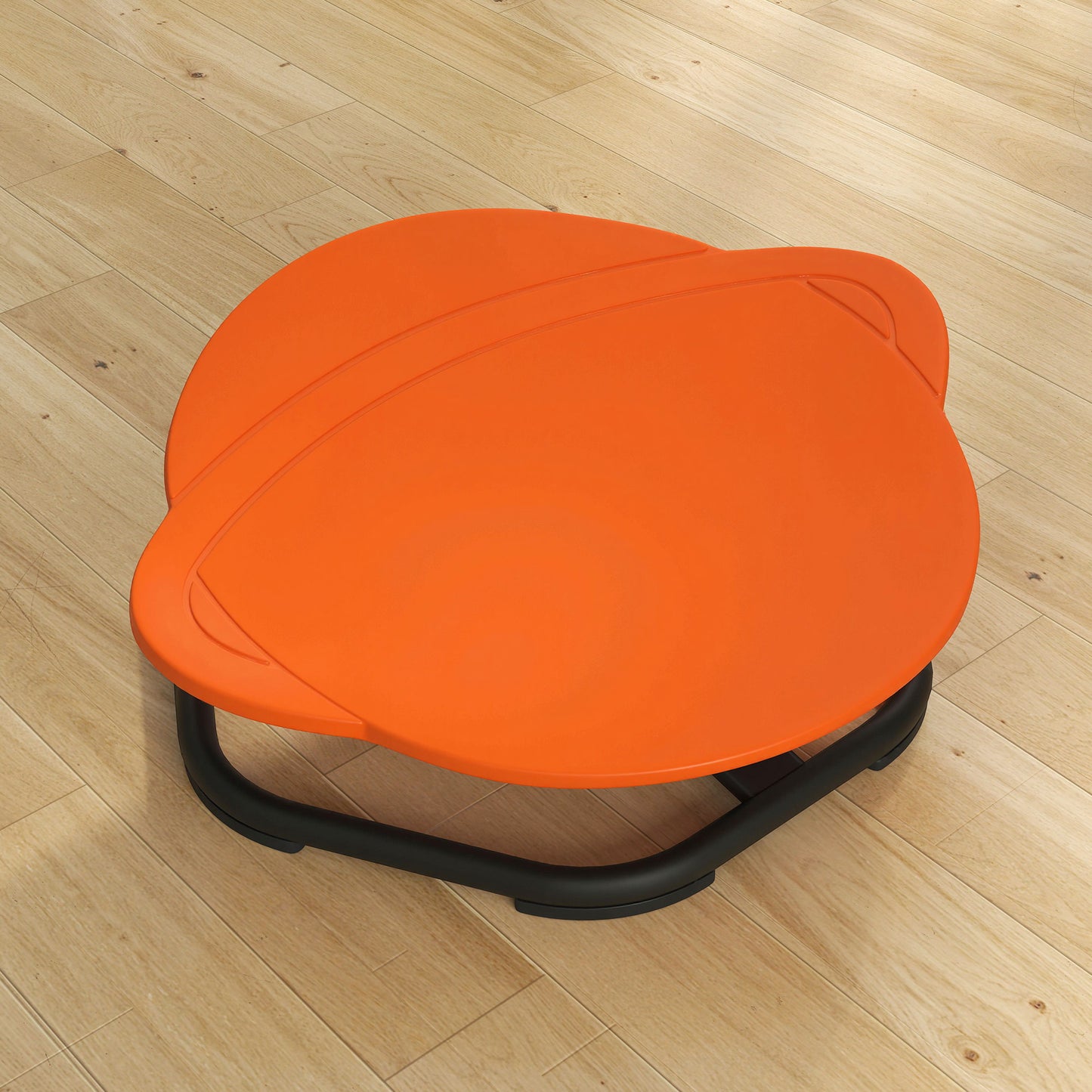 Planet-Shaped Kids Swivel Chair, Sensory Spinning Chair, Orange