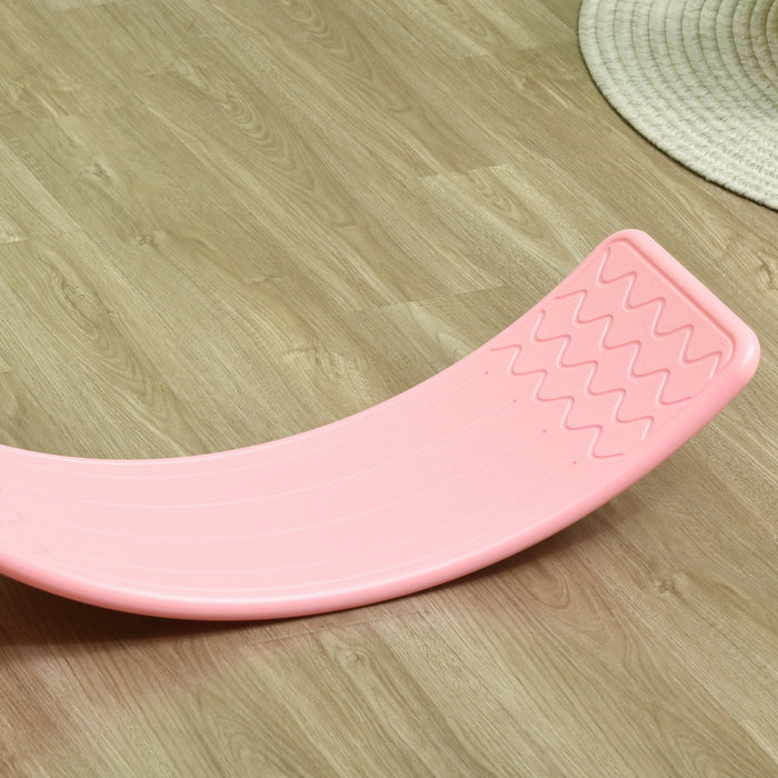 ZONEKIZ Balance Board, Wobble board, Exercise Balance for Ages 3-6 Years - Pink