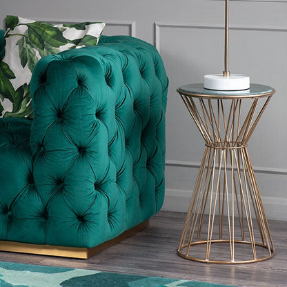 Mali Brass Side Table