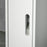 Freestanding Bathroom Cabinet w/ Open Shelves 3 Cupboards, White