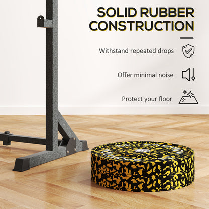 Olympic Weight Plates with 5cm Holes, for Weight Lifting, 2 x 15kg