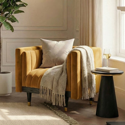Metz Armchair - Camel