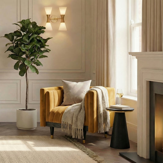 Metz Armchair - Camel