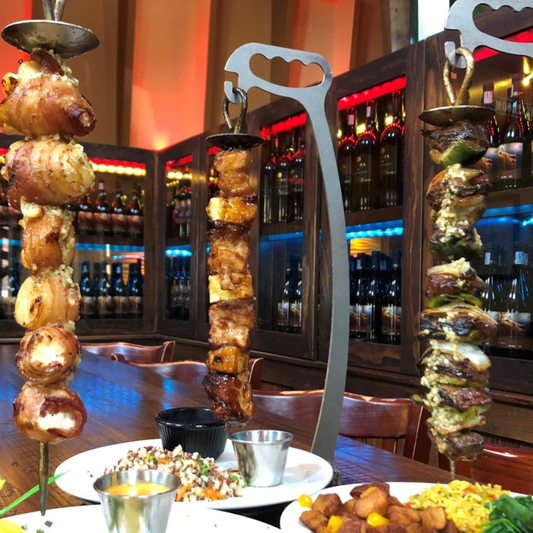 Mira Restaurant - Delicious 2 Course Meal for Two: Garlic Bread, Epic Espetadas & Tantalising Sides for Two! Just £39.95 Per Couple!