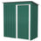 5 x 3ft Garden Storage Shed with Sliding Door and Sloped Roof Outdoor Equipment Tool Garden, Green