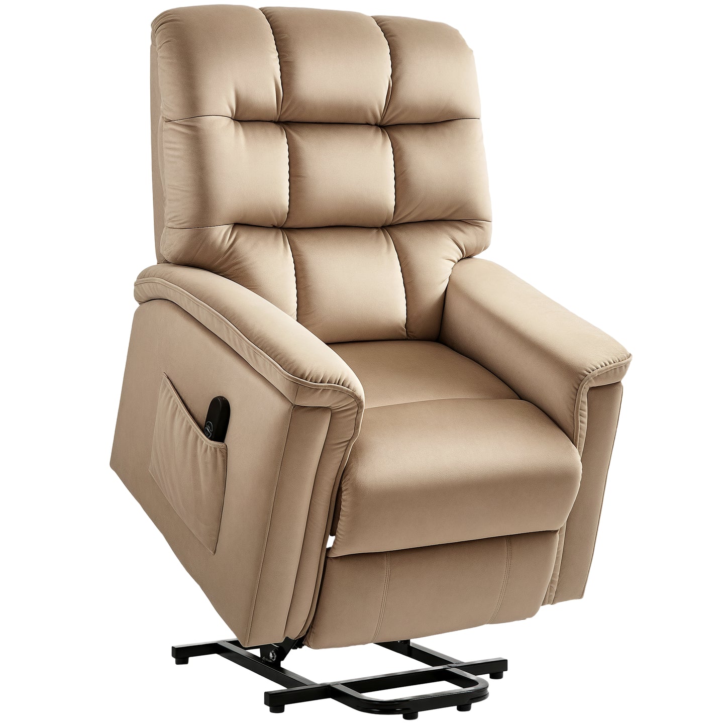 Power Lift Recliner Chair for Elderly w/ Remote Control, Champagne