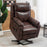 Power Lift Chair Electric Riser Recliner with Remote Control, Brown