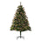 1.5m Prelit Christmas Tree Artificial Tree, Metal Stand-Green