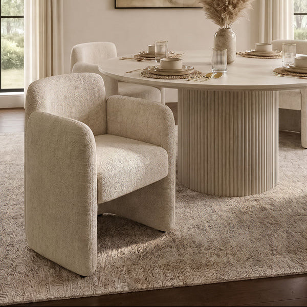 Munich Dining Chair – Light Taupe
