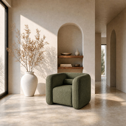 Munich Armchair - Forest Green
