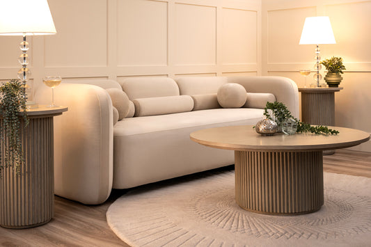 Ophelia Washed Grey Oak Coffee Table