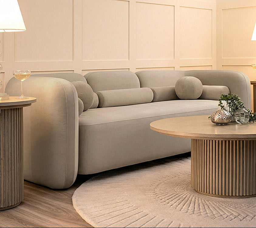 Munich Three Seat Sofa – Taupe