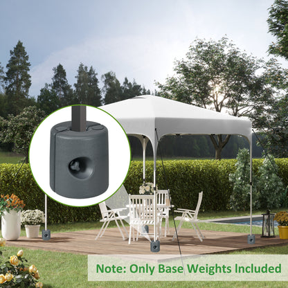 Gazebo Weights Set of 4 for Pop up Gazebo, 48KG