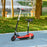 Steel Electric Scooter, Folding E-Scooter with Warning Bell, 15km/h Maximum Speed, for 4-14 Years Old, Red