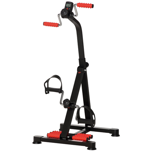 Pedal Rehabilitation Exercise Bike for Seniors and Elderly Black&Red