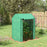 2-Room Green House, Mini Greenhouse with 2 Roll-up Doors, Vent Holes and Reinforced Cover, 100 x 80 x 150cm