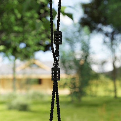 Nest Swing with Adjustable Ropes for Kids, Blue