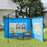 Gazebo Side Panels for 3x3(m) or 3x6m Gazebo Canopy, 2 Pack, Blue