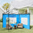 Gazebo Side Panels for 3x3(m) or 3x6m Gazebo Canopy, 2 Pack, Blue