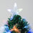 4FT Multicoloured Artificial Christmas Tree w/ Pre-Lit Modes Metal Stand