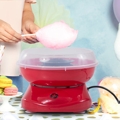 Cotton Candy Machine Electric Gadgetry Floss Sugar Equipment Red