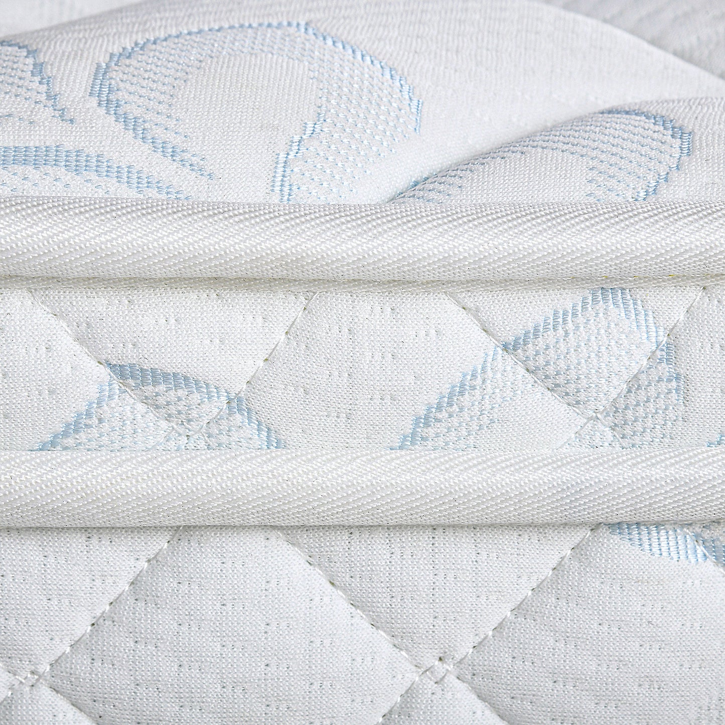 King Mattress, Pocket Sprung Mattress in a Box with Breathable Foam and Individually Wrapped Spring, 200cmx150cmx22.5cm, White