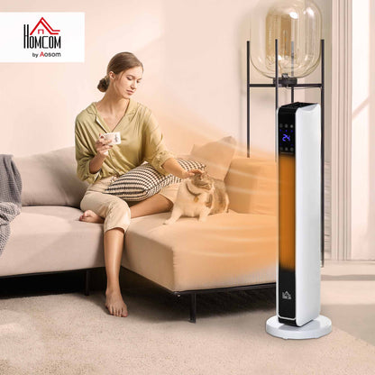 2200W Indoor Tower Space Heater with Timer Thermostat Oscillating
