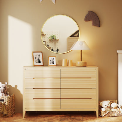 Wall Mirror for Living Room, 61 cm Circle Bathroom Mirror, Gold Tone